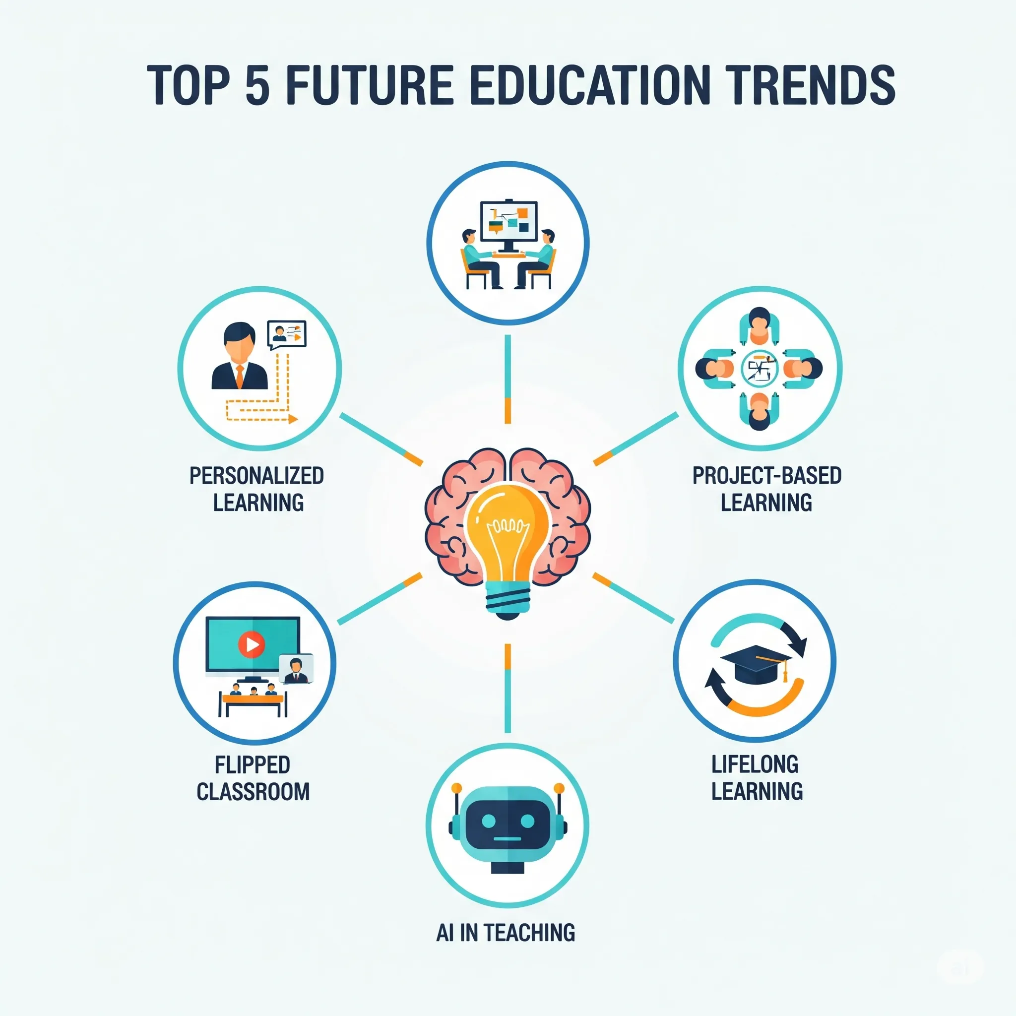 Top 5 xu hướng định hình nền giáo dục tương lai tại Việt Nam và thế giới.