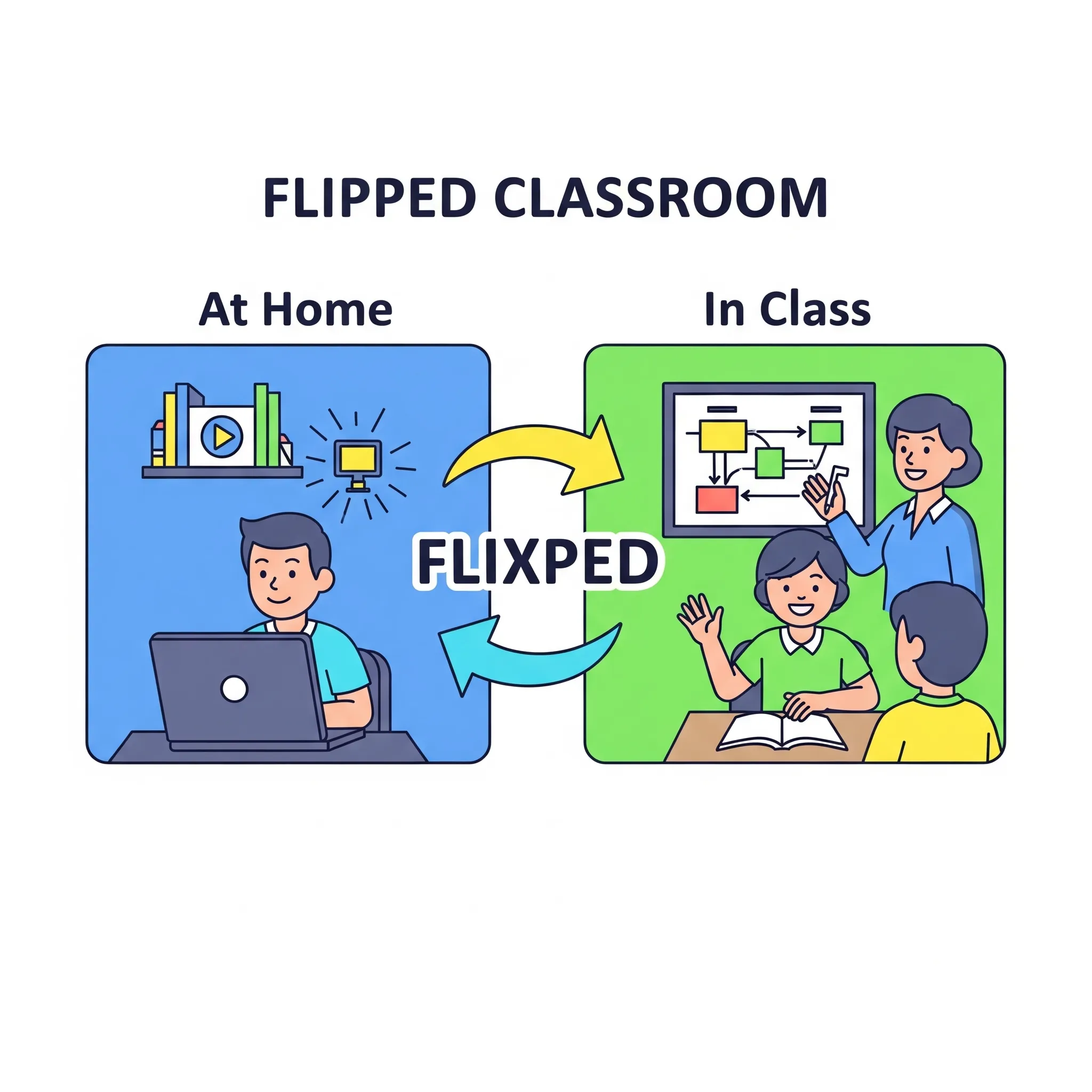 Mô Hình Lớp Học Đảo Ngược (Flipped Classroom): Tối Ưu Hóa Thời Gian Tương Tác Quý Báu