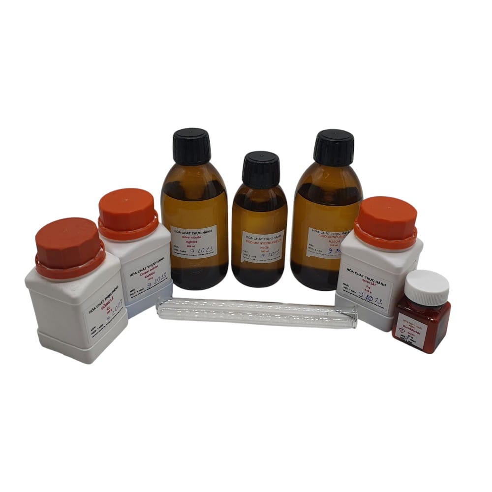 Bộ Dụng Cụ Và Hóa Chất Thí Nghiệm Của Muối 8 Bộ Dụng Cụ Và Hóa Chất Thí Nghiệm Của Muối
