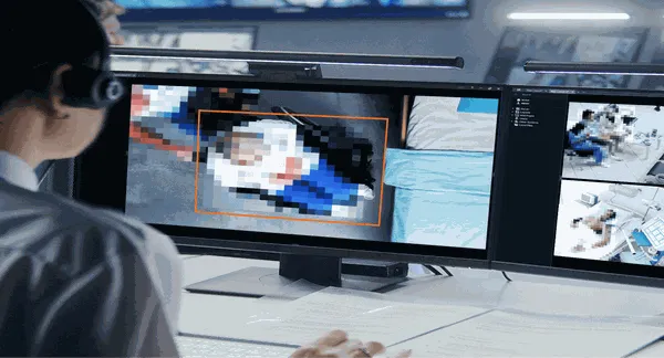 A computer screen with a pixelated image
AI-generated content may be incorrect.